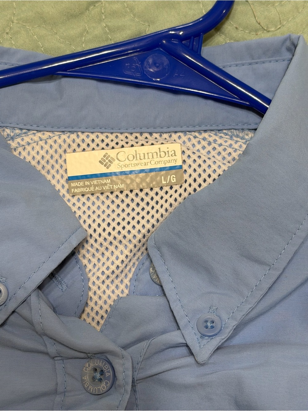 Columbia Womens Large Short-Sleeve PFG Shirt - Picture 6 of 6